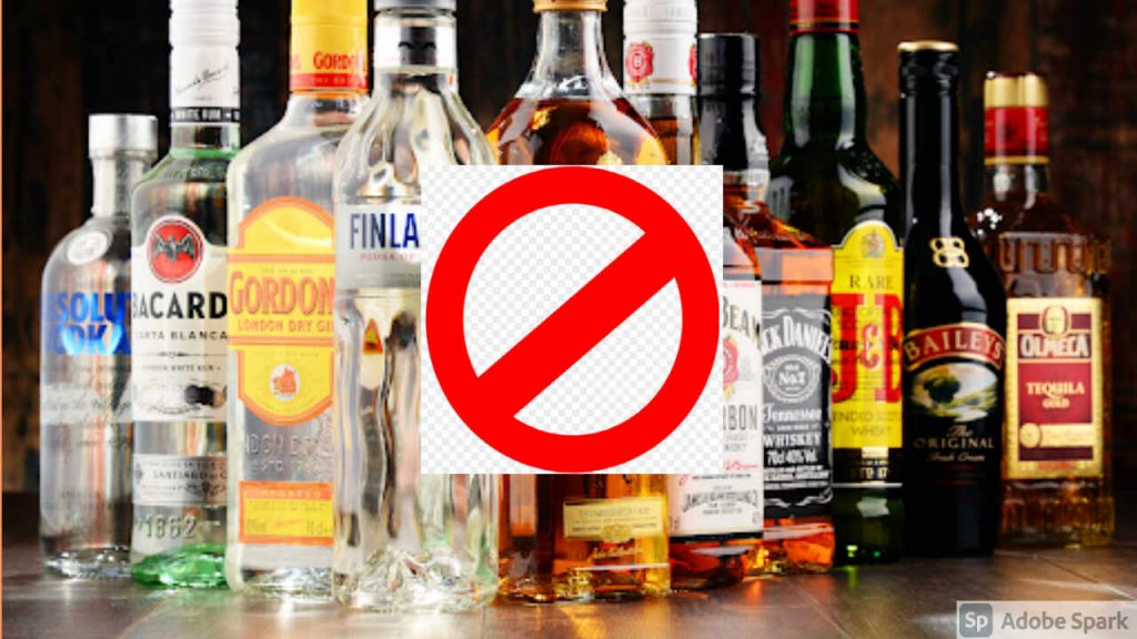 avoid alcohol image
